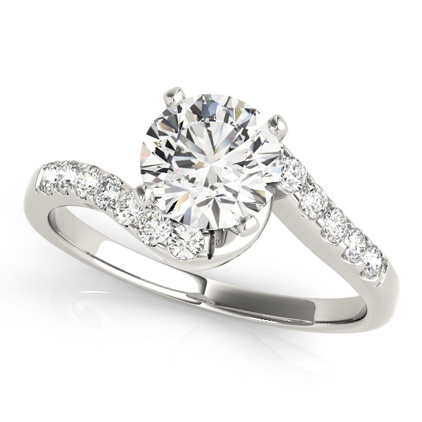 Twist Diamond Engagement Ring (1/5 ct. tw.)