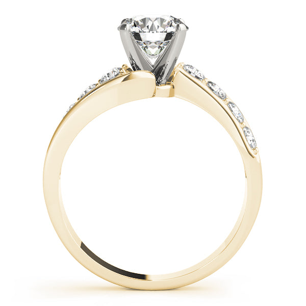 Channel-Set Bypass Diamond Engagement Ring (1/3 ct. tw.)