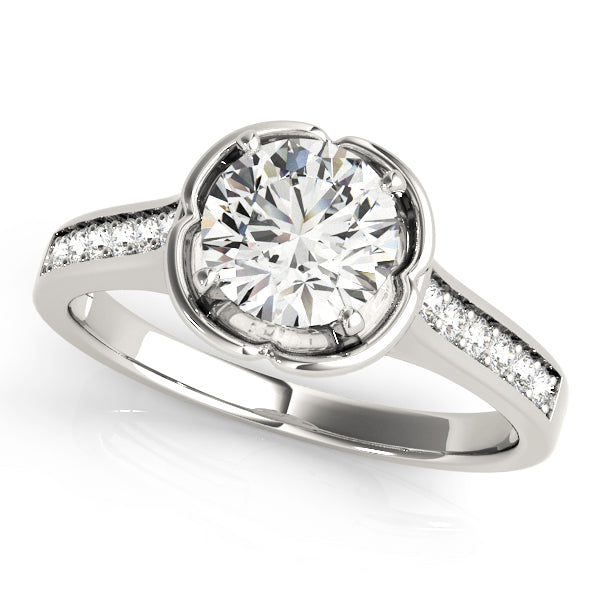 Channel-Set Diamond Engagement Ring (1/3 ct. tw.)