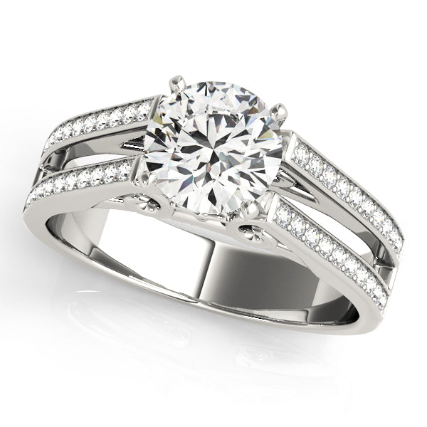 Split Shank Diamond Engagement Ring (1/4 ct. tw.)