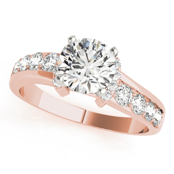 Channel-Set Diamond Engagement Ring (3/8 ct. tw.)