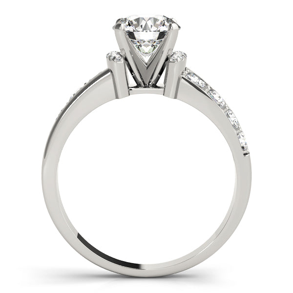 Channel-Set Diamond Engagement Ring (3/8 ct. tw.)