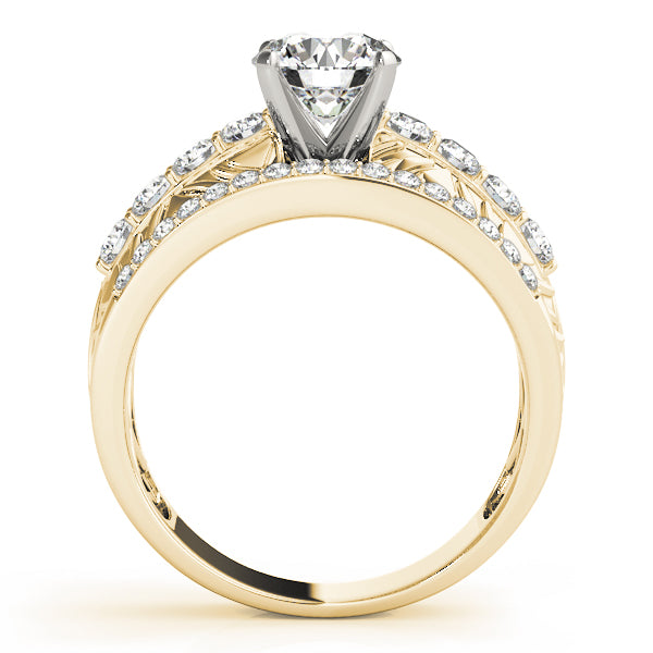 Multi-row Crisscross Diamond Engagement Ring (3/4 ct. tw.)