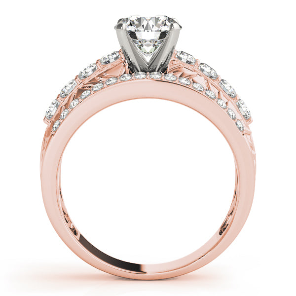 Multi-row Crisscross Diamond Engagement Ring (3/4 ct. tw.)