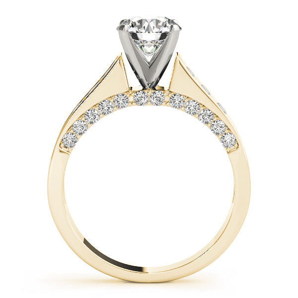 Channel-Set Diamond Engagement Ring (3/8 ct. tw.)