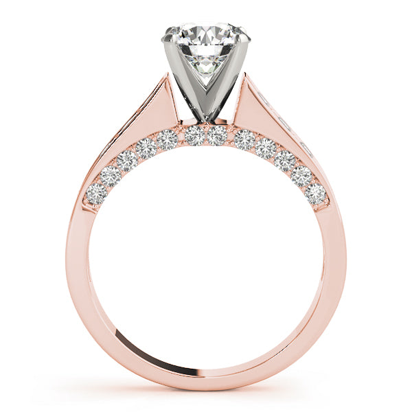 Channel-Set Diamond Engagement Ring (3/8 ct. tw.)