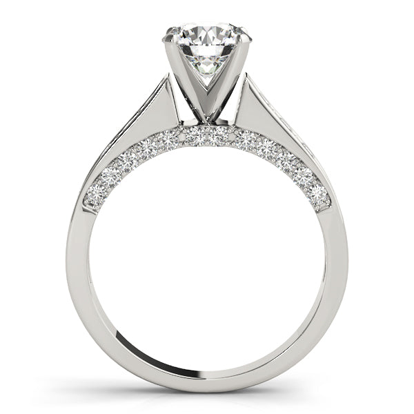 Channel-Set Diamond Engagement Ring (3/8 ct. tw.)