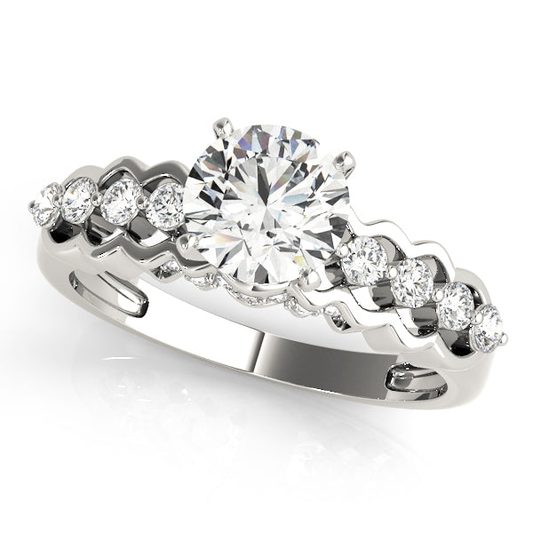 Graduated Diamond Engagement Ring (1/3 ct. tw.)