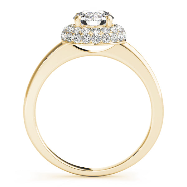 Halo Diamond Engagement Ring (3/8 ct. tw.)