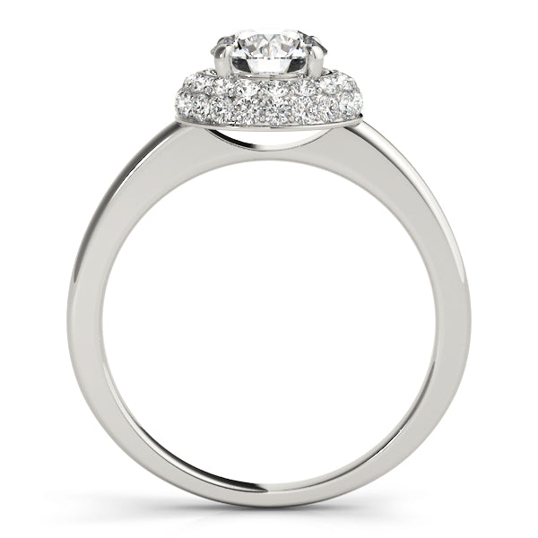 Halo Diamond Engagement Ring (1/2 ct. tw.)