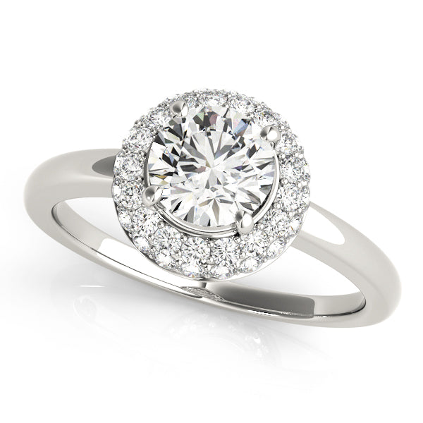 Halo Diamond Engagement Ring (3/8 ct. tw.)