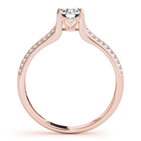 Split Shank Pavé Diamond Engagement Ring (1/5 ct. tw.)