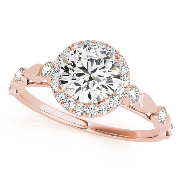 Selene Halo Diamond Engagement Ring (1/3 ct. tw.)