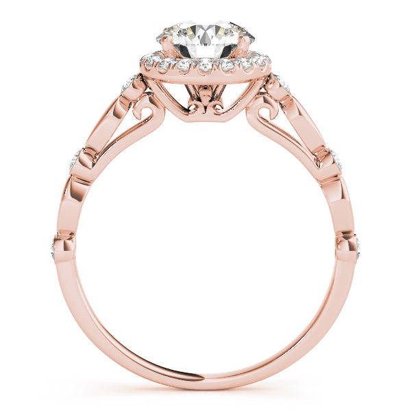 Selene Halo Diamond Engagement Ring (1/3 ct. tw.)