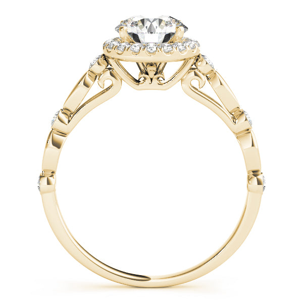 Selene Halo Diamond Engagement Ring (1/3 ct. tw.)