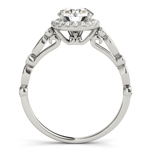 Selene Halo Diamond Engagement Ring (1/3 ct. tw.)