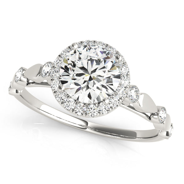 Selene Halo Diamond Engagement Ring (1/3 ct. tw.)