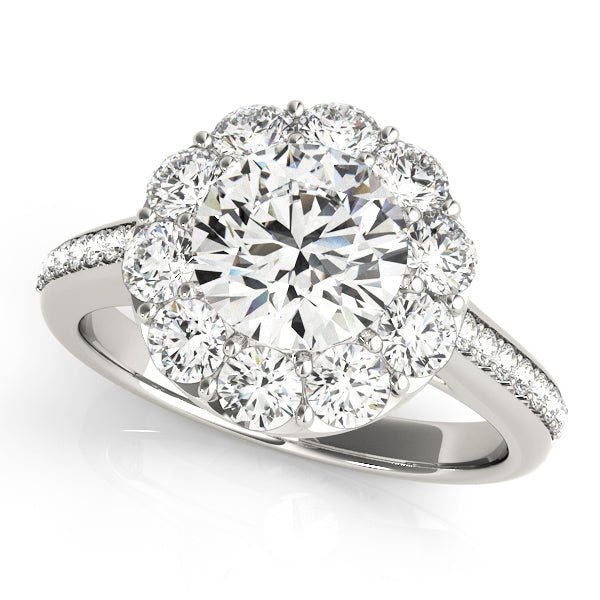 Classic Halo Diamond Engagement Ring (1 ct. tw.)