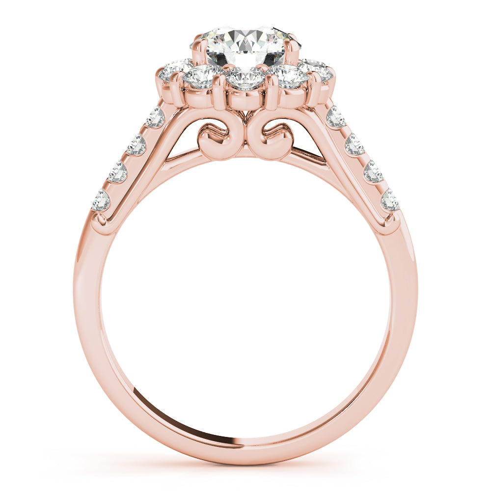 Halo Diamond Engagement Ring (7/8 ct. tw.)
