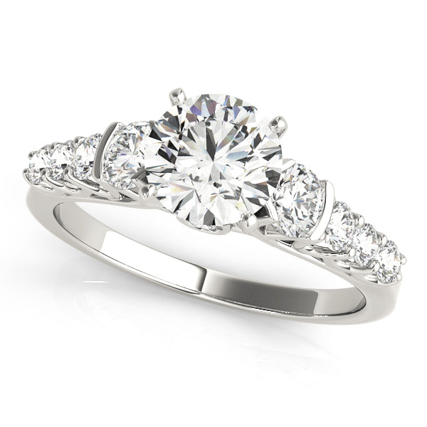 Graduated Diamond Engagement Ring (3/4 ct. tw.)