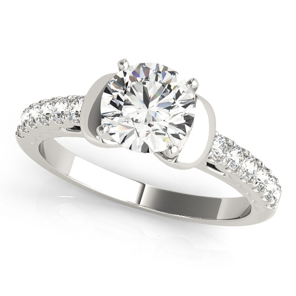 Classic Pavé Diamond Engagement Ring (1/4 ct. tw.)