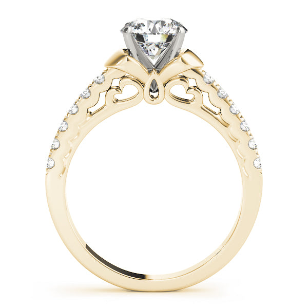 Classic Pavé Diamond Engagement Ring (1/4 ct. tw.)