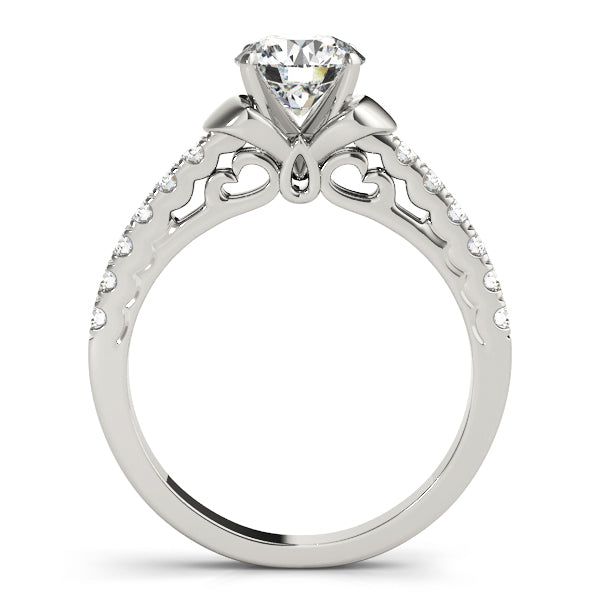 Classic Pavé Diamond Engagement Ring (1/4 ct. tw.)