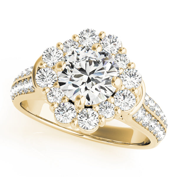 Halo Diamond Engagement Ring (1 1/8 ct. tw.)