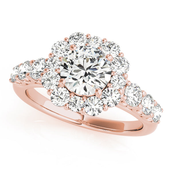 Halo Diamond Engagement Ring (1 1/8 ct. tw.)