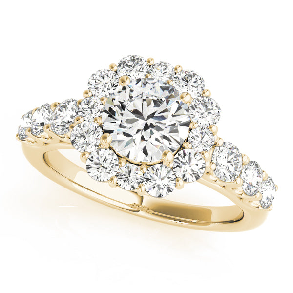 Halo Diamond Engagement Ring (1 1/8 ct. tw.)