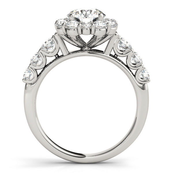 Halo Diamond Engagement Ring (1 1/8 ct. tw.)