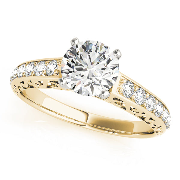 Split Shank Diamond Engagement Ring (1/4 ct. tw.)