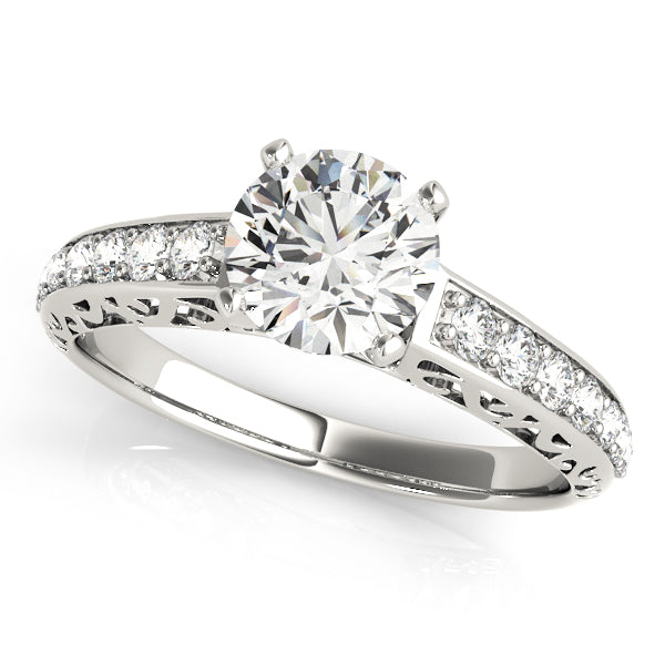 Split Shank Diamond Engagement Ring (1/4 ct. tw.)