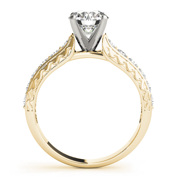 Channel-Set Diamond Engagement Ring (1/2 ct. tw.)