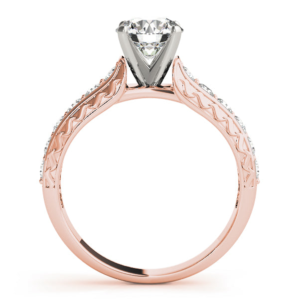 Channel-Set Diamond Engagement Ring (1/2 ct. tw.)