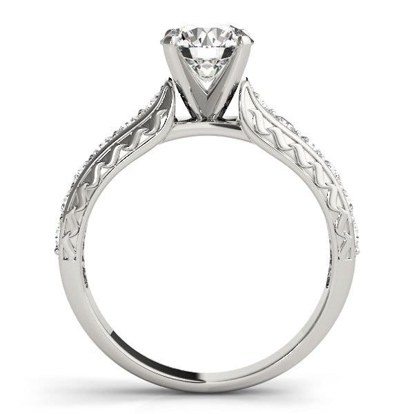 Channel-Set Diamond Engagement Ring (1/2 ct. tw.)