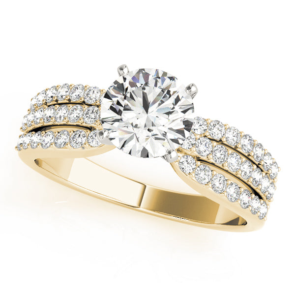 Split Shank Diamond Engagement Ring (3/8 ct. tw.)
