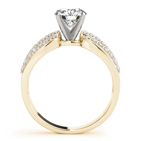 Split Shank Diamond Engagement Ring (3/8 ct. tw.)