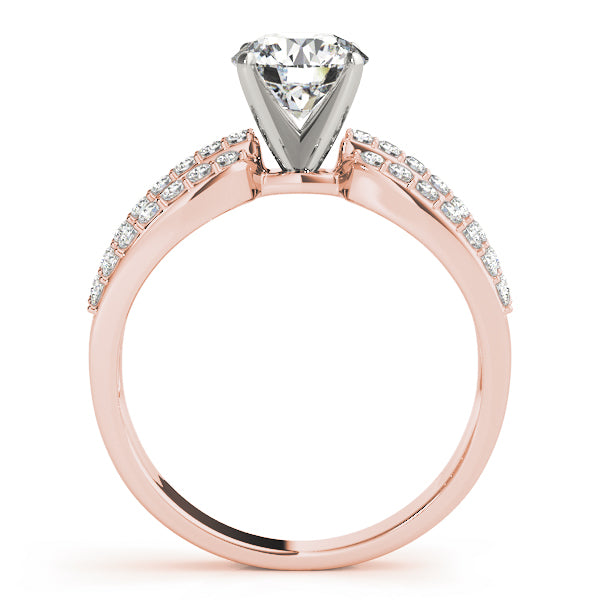 Split Shank Diamond Engagement Ring (3/8 ct. tw.)
