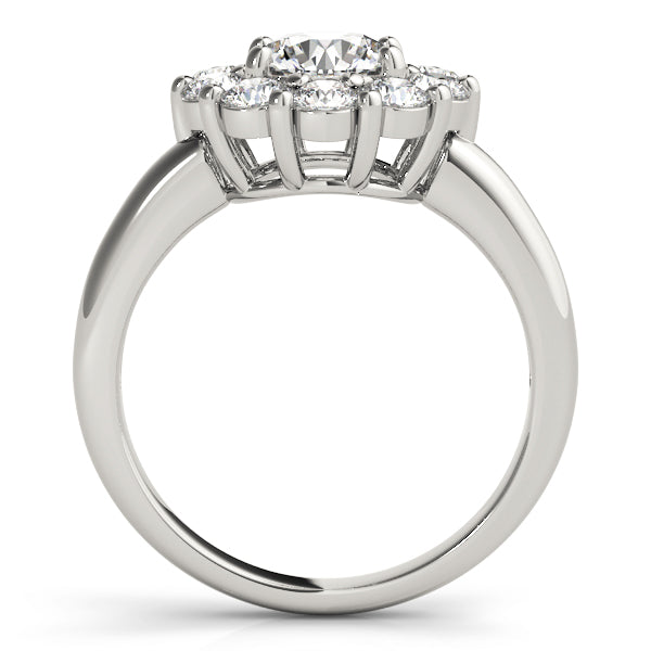 Cluster Diamond Engagement Ring (1/2 ct. tw.)