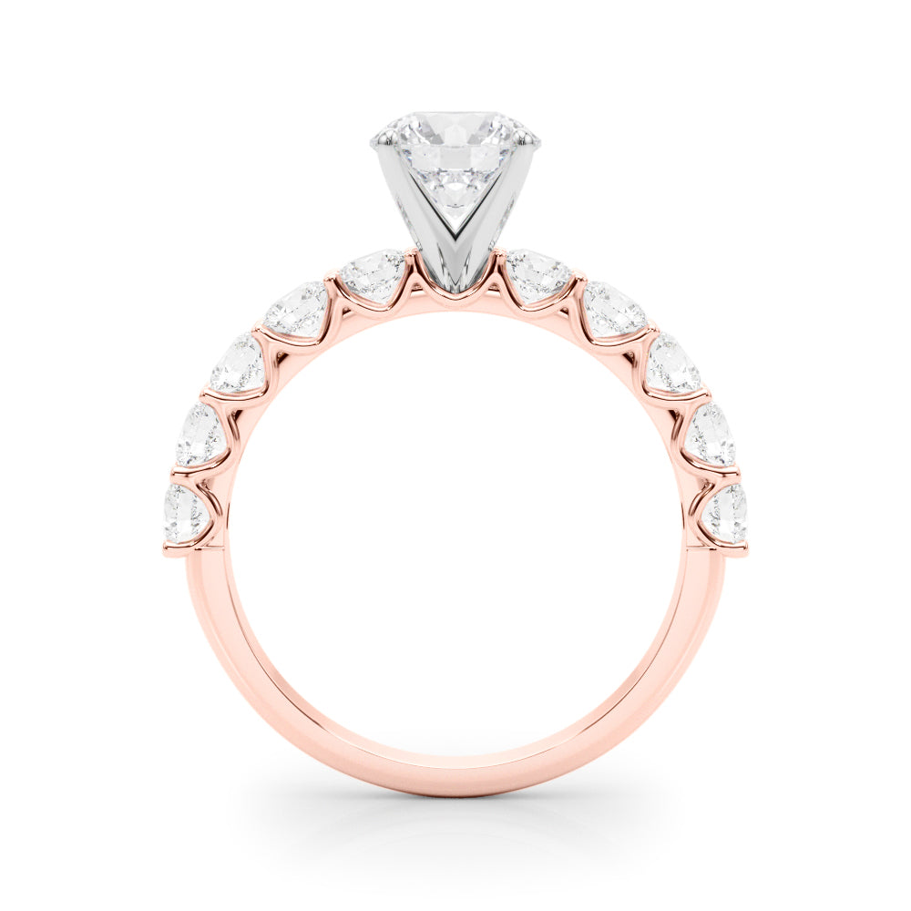 Graduated Diamond Engagement Ring (5/8 ct. tw.)