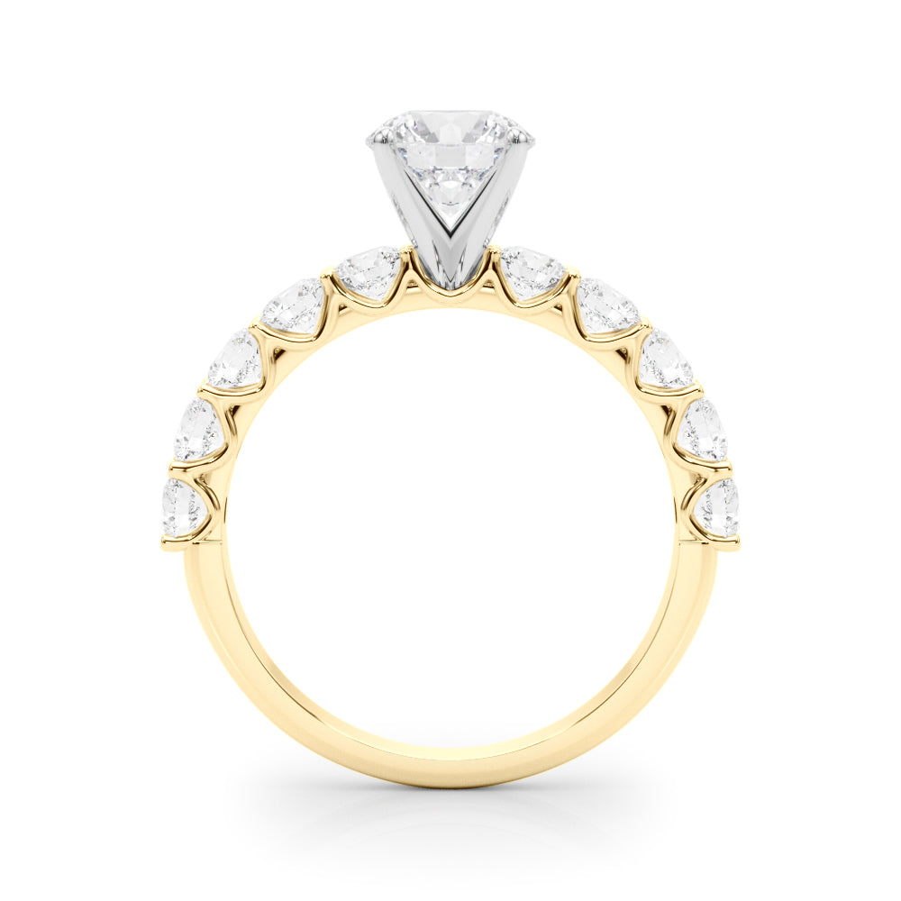 Graduated Diamond Engagement Ring (5/8 ct. tw.)