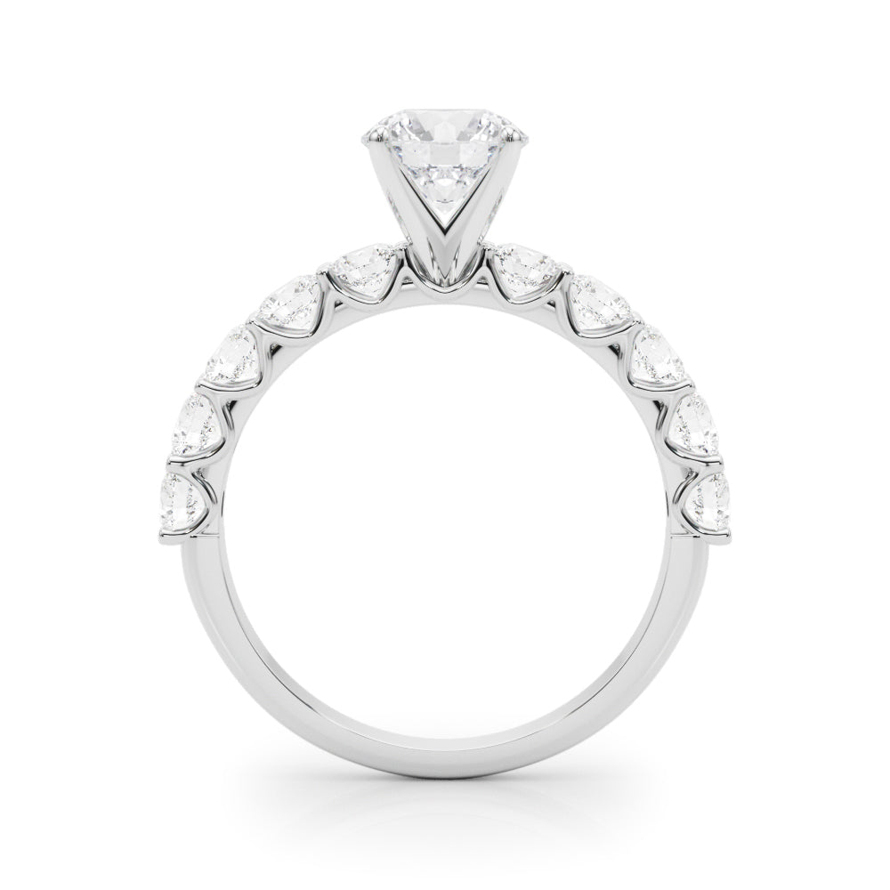 Graduated Diamond Engagement Ring (5/8 ct. tw.)