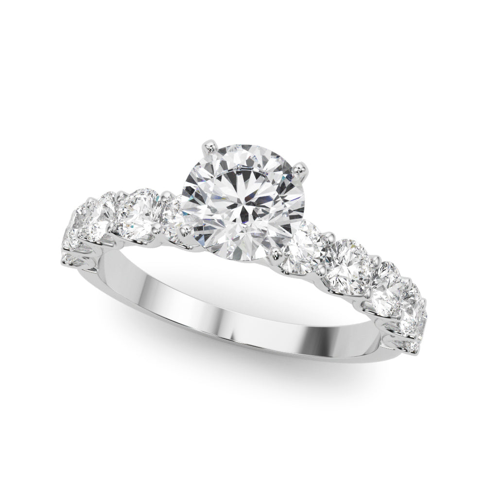 Graduated Diamond Engagement Ring (5/8 ct. tw.)