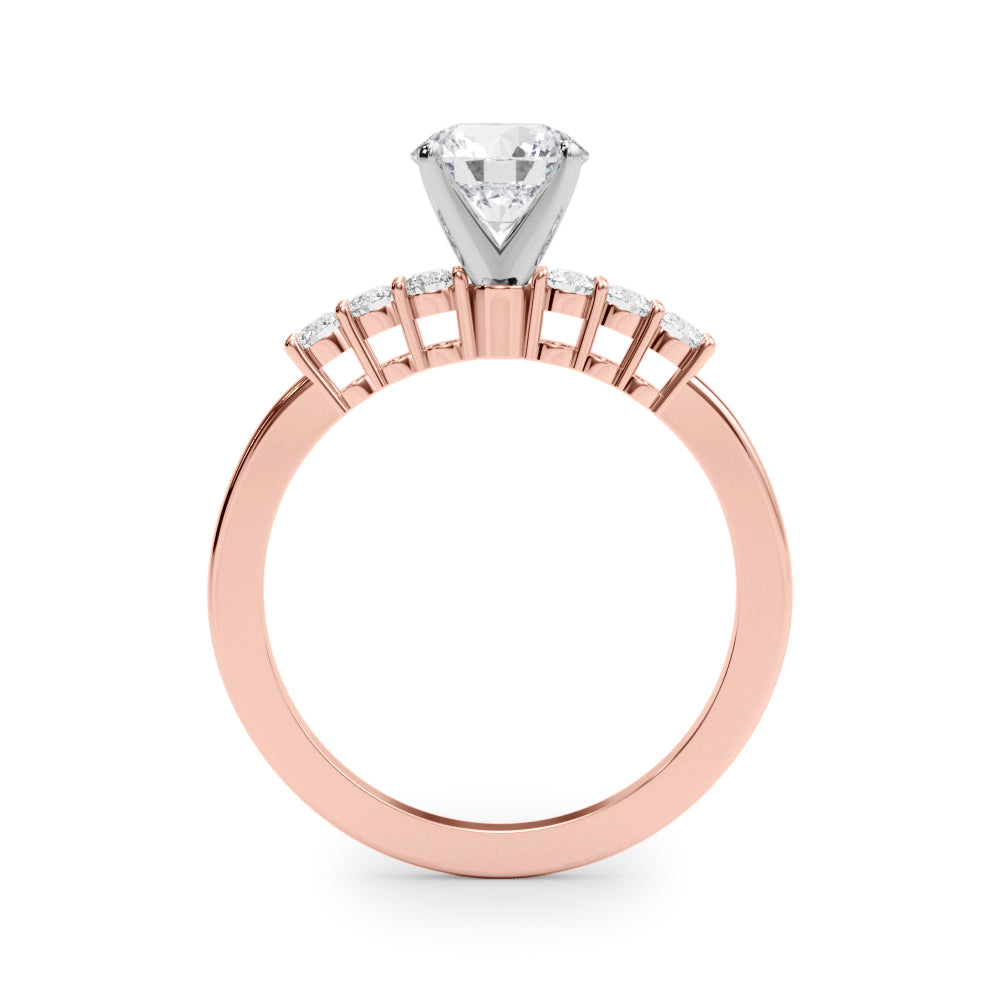 Graduated Diamond Engagement Ring (1/5 ct. tw.)