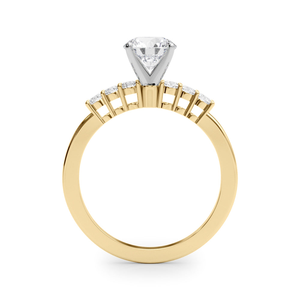 Graduated Diamond Engagement Ring (1/5 ct. tw.)