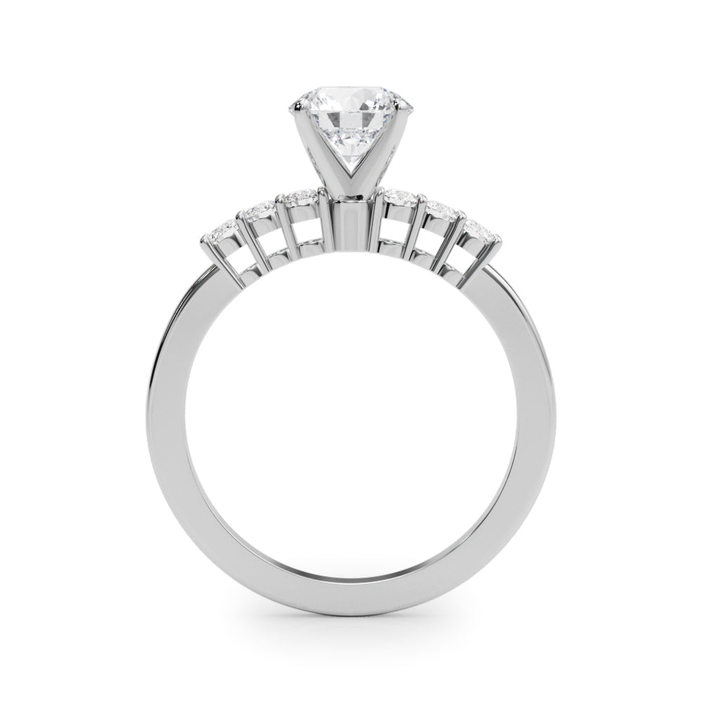 Graduated Diamond Engagement Ring (1/5 ct. tw.)