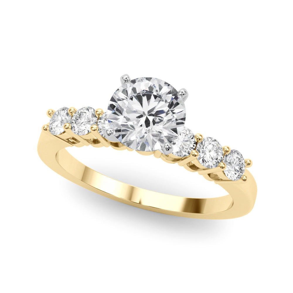 Graduated Diamond Engagement Ring (3/8 ct. tw.)