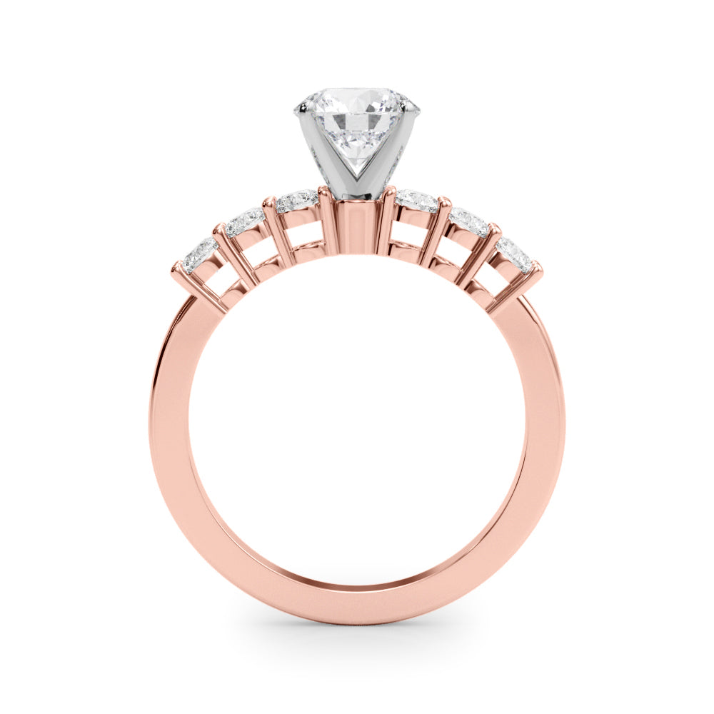 Graduated Diamond Engagement Ring (3/8 ct. tw.)