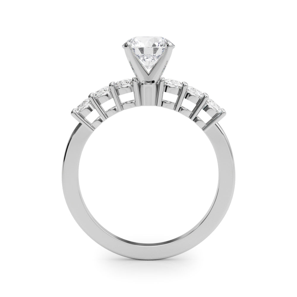 Graduated Diamond Engagement Ring (3/8 ct. tw.)